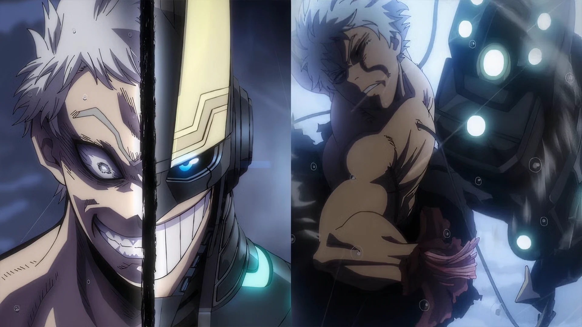 A dynamic action scene animated by Yutaka Nakamura.